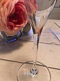 10 Dom Perignon WINE WATER GOBLET BACCARAT VINTAGE MINT CONDITION 8 7/8 TALL
