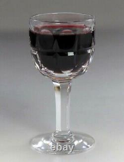 10 Fantastic Vintage Stuart Clifton Park Crystal Sherry Cordial Stem Glasses