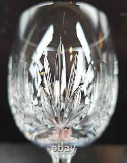 10 Mikasa Symphony Wine Glasses Set Vintage Crystal Clear Etch Cut Stemware Lot