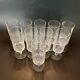 10 ROSENTHAL ROMANCE PATTERN CRYSTAL STEMMED WINE GLASSES, 5.75 in, vintage