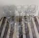 10 Vintage Crystal Wine Goblets withTwisted Air-Bubble Stems by Cristal d'Arques