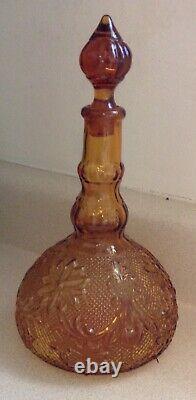 10 pic VINTAGE AMBER WINE SET