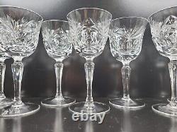 11 Nachtmann Bleikristall Andernach Wine Glasses Set Vintage Bavaria Germany Lot