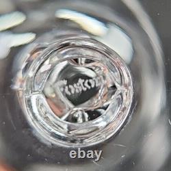 12 Fostoria Contour Clear Wine Glasses Set Vintage Elegant Curved Stems MCM Lot