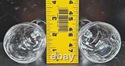 12 Fostoria Contour Clear Wine Glasses Set Vintage Elegant Curved Stems MCM Lot