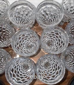 12 Fostoria MCM Sherry Glasses CORDIAL Glasses Wine CLEAR Glasses Vintage