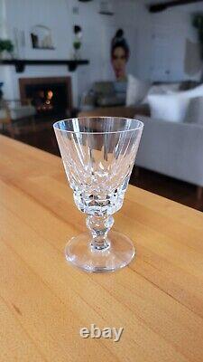 12 Vintage Saint Louis Crystal Wine Glasses / Champagne Flutes Rare