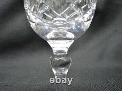 12 Vintage Stuart Regent Cut Crystal Claret Wine Glasses England Mint