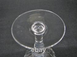 12 Vintage Stuart Regent Cut Crystal Claret Wine Glasses England Mint