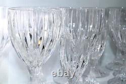 12 pieces Elegant Crystal Wine Glasses & Mug Vintage Massena Style