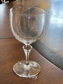 13 Baccarat France Crystal Normandie Claret Wine Glasses 5 5/8 & 1 OZ CORDIAL