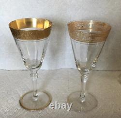 13 Vintage MINTON CLEAR TIFFIN FRANCISCAN OPTIC MARTINI- WINE-Cordials? GLASS