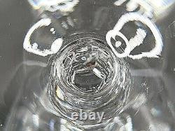 14 Kosta Boda Prince Wine Glasses Set Vintage 5 3/8 Clear Cut Crystal Sweden