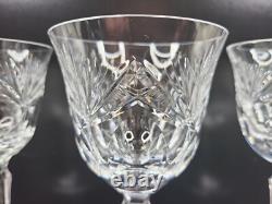 14 Nachtmann Bleikristall Andernach Claret Wine Glasses Set Vintage Germany Lot