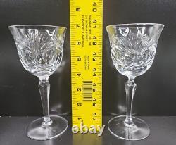 14 Nachtmann Bleikristall Andernach Claret Wine Glasses Set Vintage Germany Lot