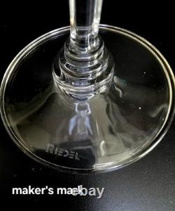 (177) 5 RARE Vintage Riedel Handblown Pinot Nebbiolo Burgundy Glasses