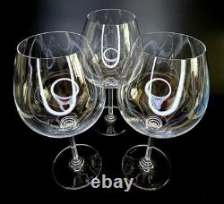 (177) 5 RARE Vintage Riedel Handblown Pinot Nebbiolo Burgundy Glasses