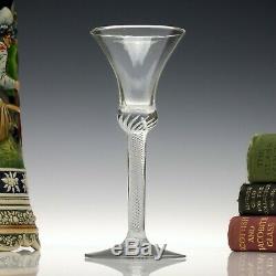 18th Century Air Twist Wine Glass c1770