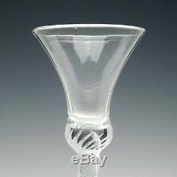 18th Century Air Twist Wine Glass c1770