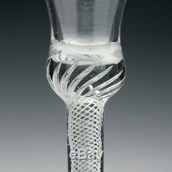 18th Century Air Twist Wine Glass c1770