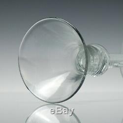 18th Century Air Twist Wine Glass c1770