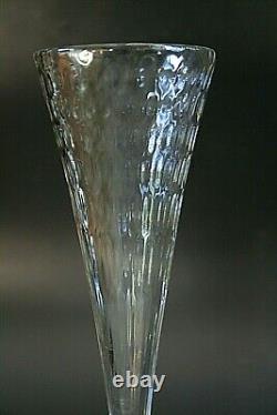 18th Century Belgian Liege Glass Flute