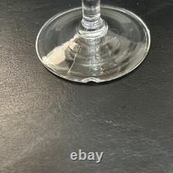 20 VTG Laurel Wreath Cut Crystal Glasses 7 Cordial/Wine, 7 Dessert, 6 Goblet