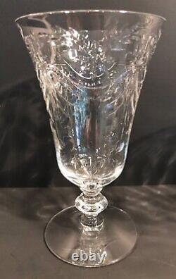 20pcs, SENECA, Vintage Cut Crystal Glass Dinning Glasses