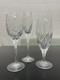 21 Piece Vintage Etched Crystal Wine, Champagne & Water glasses floral