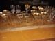 23 Vintage Tiffin Franciscan GOLD MintonOptic Water/WINE GOBLETS/Glass/GLASSES