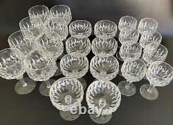 24 Gorham Crystal La Scala Glasses @@LOOK@@ See Description FREE SHIPPING