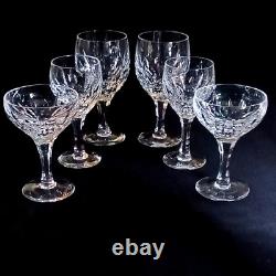 2-3pcs Settings ATLANTIS AZORES Cut Lead Crystal Water, Wine & Champagne-RETIRED