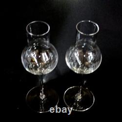 2 (Two) RIEDEL SOMMELIERS VINTAGE Handmade Crystal Apricot / Plum Wine Glasses