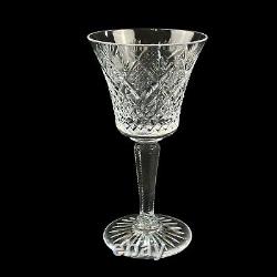 2 Vintage ST LOUIS Wine Glass Mussette Pattern France Excellent Pair 7