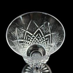 2 Vintage ST LOUIS Wine Glass Mussette Pattern France Excellent Pair 7