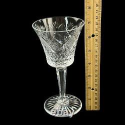 2 Vintage ST LOUIS Wine Glass Mussette Pattern France Excellent Pair 7