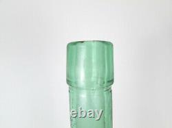 32 Large Vtg Snail Shaped Empty Green Wine Bottle Italian Glass Art Sculpture