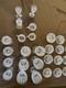 32 Pc Vintage Crystal Stemware & Entertaining Collection Goblets Sherbets Cups