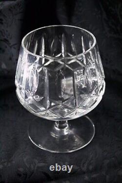 33pcs. Vintage Hand-cut Premium Crystal glasses Cristallierie Lucerne, France