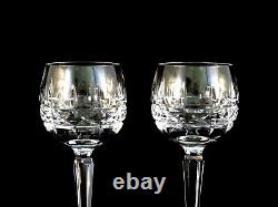 3 Vintage Waterford Crystal Kylemore Hock Wine Glasses