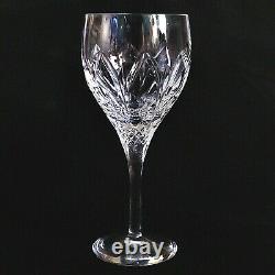 4 (Four) ATLANTIS CHARTRES Cut Lead Crystal Wine Glasses Signed DISCONTINUED