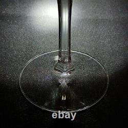 4 (Four) MIKASA PANACHE Square Lead Crystal Wine Glasses DISCONTINUED