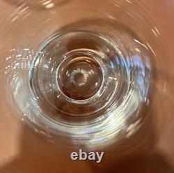 4 Jean Luce Flared Wine Glasses Musée des Arts Décoratifs La Rochere France VTG