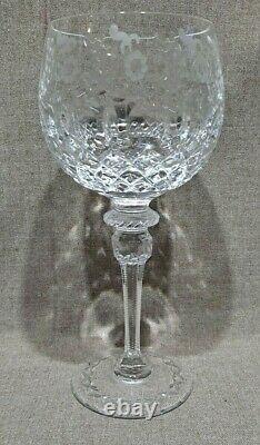 4 Rogaska Gallia 8 1/4 Balloon Wine Goblets Stems