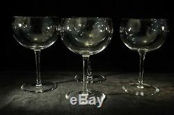 4 Vintage Baccarat Balloon Wines