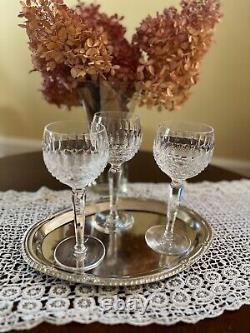 4 Vintage WATERFORD CRYSTAL COLLEEN ENCORE WINE GLASSES