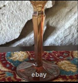 4 Vintage Waterford Crystal Water Wine Glasses Marquis Amber Brookside