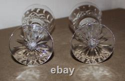 4 Waterford Crystal Lismore Vintage Claret Wine Glasses 5-7/8 NO CHIPS + Box