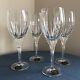 4 pc Vintage 1986 Noritake Madison Avenue Lead Crystal Wine Glasses New in Box
