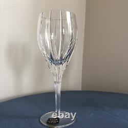 4 pc Vintage 1986 Noritake Madison Avenue Lead Crystal Wine Glasses New in Box